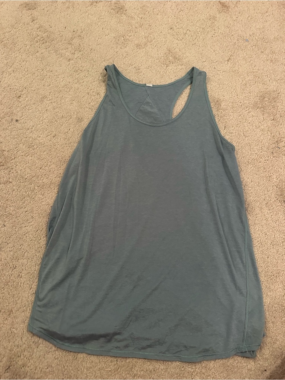 lululemon athletica Women's Racerback Tank - Slate Blue Green